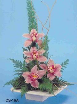  zmir Karyaka anneler gn iek yolla  vazoda 4 adet orkide 