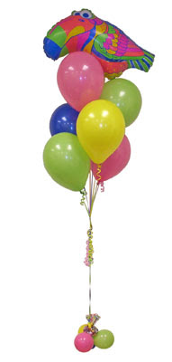  zmir Kordon uluslararas iek gnderme  Sevdiklerinize 17 adet uan balon demeti yollayin.